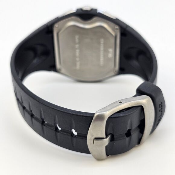 Polar F6 Unisex Digital Heart Rate Monitor Watch 43MM Black Bands New Battery - Picture 8 of 14